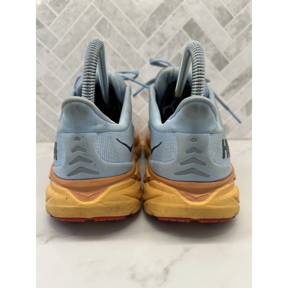 Hoka One One Clifton 8 Running Sneakers Womens 6.5B 6.5 B Summer Song Ice Flow - Picture 3 of 8
